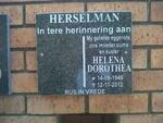 HERSELMAN Helena Dorothea 1946-2012
