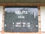 CALITZ Chris 1940-2012