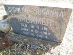 BRUMMER Cornelia Susanna 1911-1988