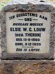 LOUW Elsie W.C. nee THERON 1860-1939
