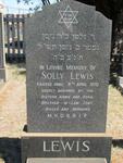 LEWIS Solly -1970