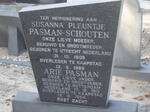 PASMAN Arie 1913-1994 & PASMAN-SCHOUTEN Susanna Pleuntje 1908-1989