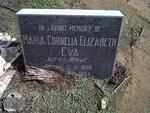 EVA Maria Cornelia Elizabeth nee V.D. MERWE 1888-1924