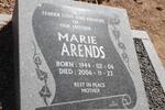 ARENDS Marie 1944-2006