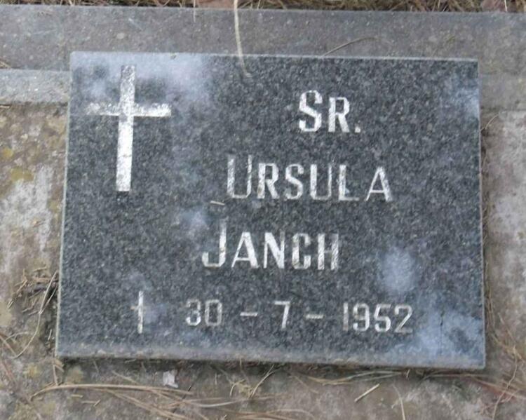 JANGH Ursula -1952