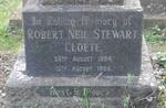 CLOETE Robert Neil Stewart 1894-1966