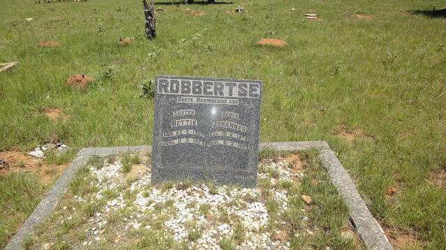 ROBBERTSE Johannes 1875-1923 :: ROBBERTSE Bettie 1908-1923