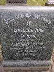 GORDON Isabella Ann -1949