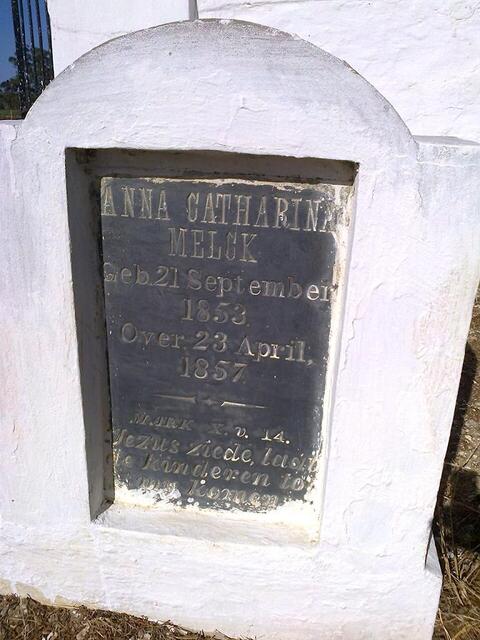 MELCK Anna Catharina 1853-1857
