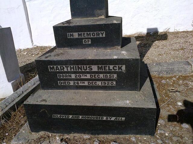 MELCK Marthinus 1851-1920