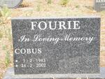 FOURIE Cobus 1943-2002