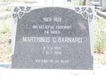 BARNARD Marthinus C. 1884-1966