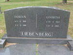 LIEBENBERG Lourens 1907-1980 & Doreen 1918-1981