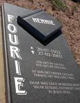 FOURIE Hennie 1952-2002