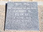 CLOETE Gerrit S. 1951-1987