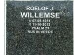 WILLEMSE Roelof J. 1951-2012