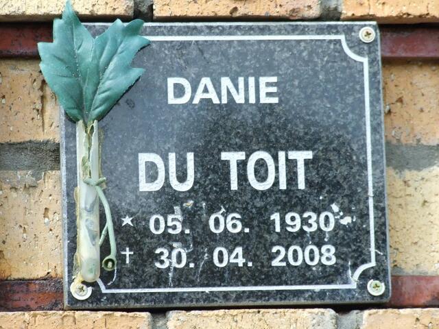 TOIT Danie, du 1930-2008