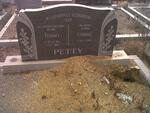 PETTY Tommy 1915-1983 & Corrie 1932-