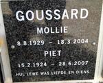 GOUSSARD Piet 1924-2007 & Mollie 1929-2004