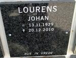 LOURENS Johan 1929-2010