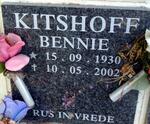 KITSHOFF Bennie 1930-2002