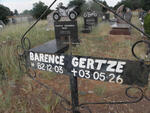 GERTZE Barence 1982-2003