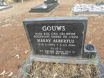 GOUWS Harry Albertus 1930-1998