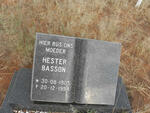 BASSON Hester 1905-1994