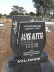 VILJOEN Alice Aletta 1915-2010