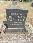 GOTTERT Rosemarie 1914-1969