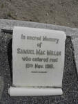 Mac MILLAN Samuel -1918
