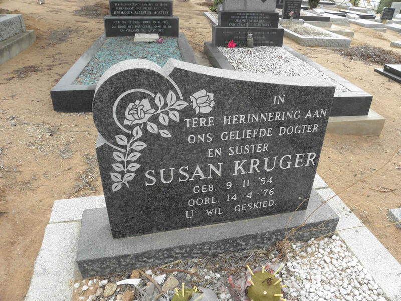 KRUGER Susan 1954-1976