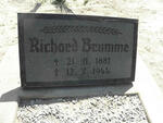 BRUMME Richard 1881-1944