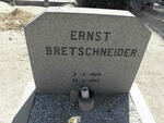 BRETSCHNEIDER Ernst 1904-1985