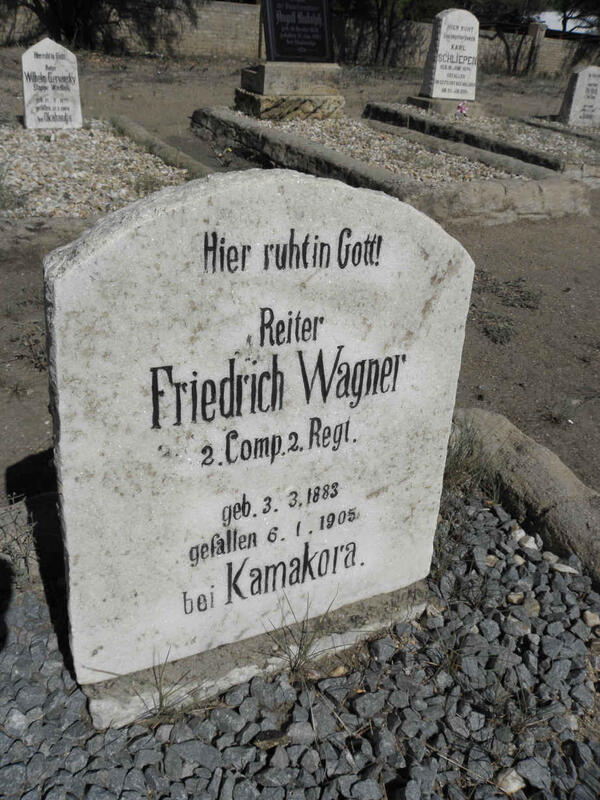 WAGNER Friedrich 1883-1905