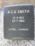 SMITH A.C.G. 1913-1962