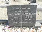 HEEVER James Edward, van den 1919-1973 & Johanna Elizabeth BEETS 1921-1973