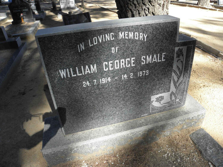SMALE William George 1914-1973