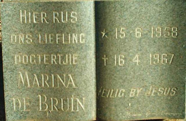 BRUIN Marina I., de 1958-1967