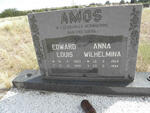 AMOS Edward Louis 1923-1990 & Anna Wilhelmina 1924-1994