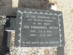 MEYER Jan Emmanuel 1908-1969