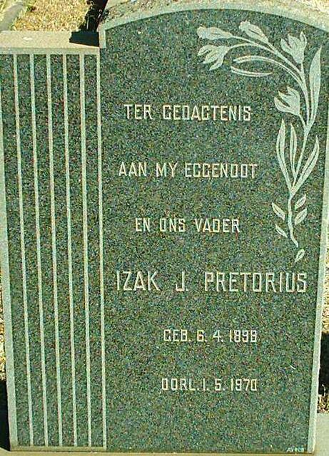 PRETORIUS Izak J. 1898-1970
