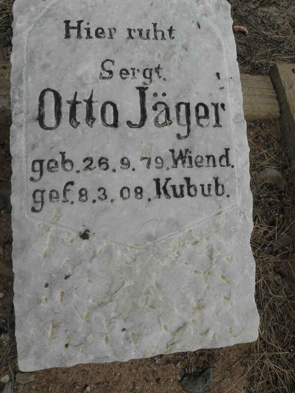 JAGER Otto 1879-1908