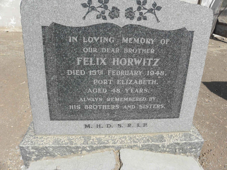 HORWITZ Felix - 1948
