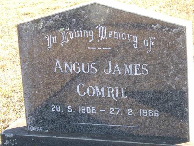 COMRIE Angus James 1908-1986