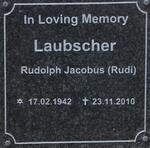 LAUBSCHER Rudolph Jacobus 1942-2010