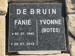 BRUIN Fanie, de 1943-2012 & Yvonne BOTES