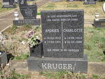 KRUGER Andries 1912-1991 & Charlotte 1914-1999