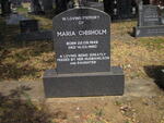 CHISHOLM Maria 1949-1990