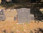 CLOETE Attie 1914-1992